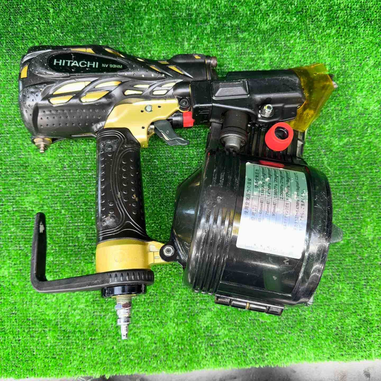 藤沢店 購入 【品】日立 高圧釘打ち機 NV90HM【藤沢店】 藤沢店 【中古