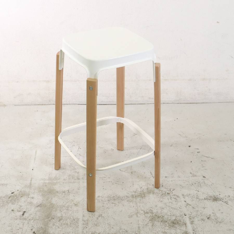 MAGIS マジス スチールウッドスツール カウンタースツール 高さ68cm 脚