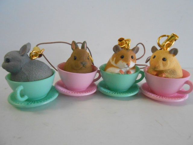 ♯Kyi18CZ カップイン アニマルズ 森の小さなお茶会 全8種 カップイン