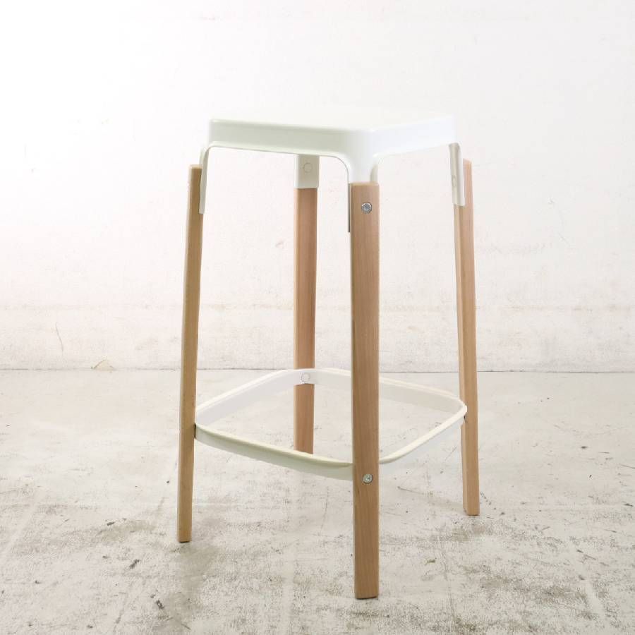 MAGIS マジス スチールウッドスツール カウンタースツール 高さ68cm 脚