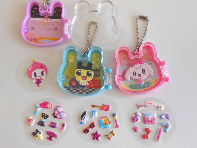 ♯Iim19Lz たまごっち! たまもりしーる ☆ キーチェーン 2 全6種 ♯Iim19Lz たまごっち! たまもりしーる ☆ キーチェーン 2 全6種