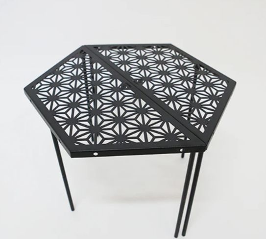 小売 和柄アウトドアテーブル 2枚セット 】和柄組み合わせテーブル 和