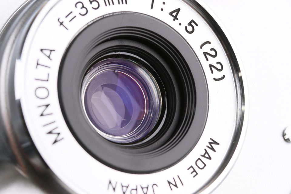 Konica C35EF3 ブルー コニカ コンパクトフィルムカメラ ☆Konica