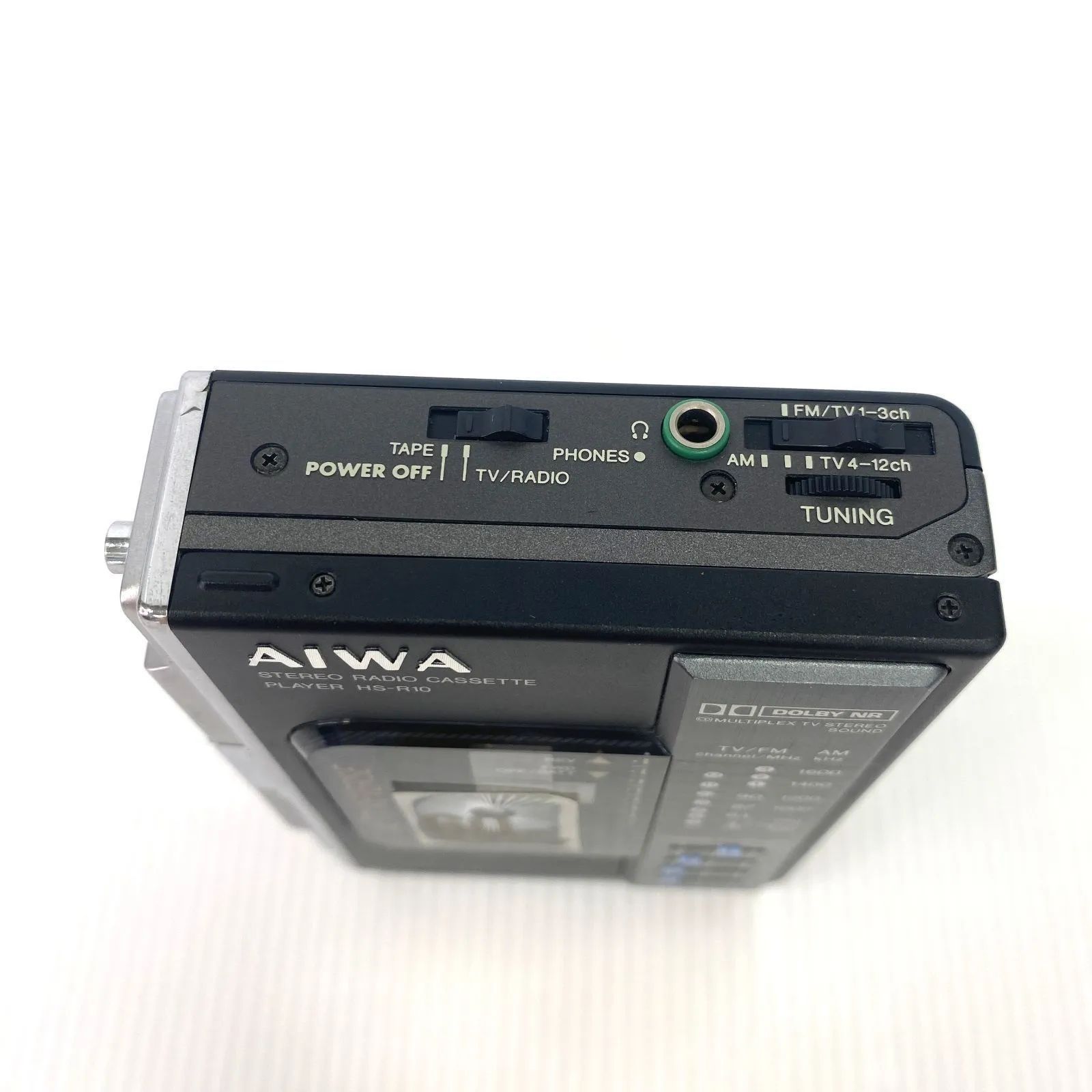 現状品】AIWA HS-R10 ステレオラジオカセットプレイヤー アイワ FM AM