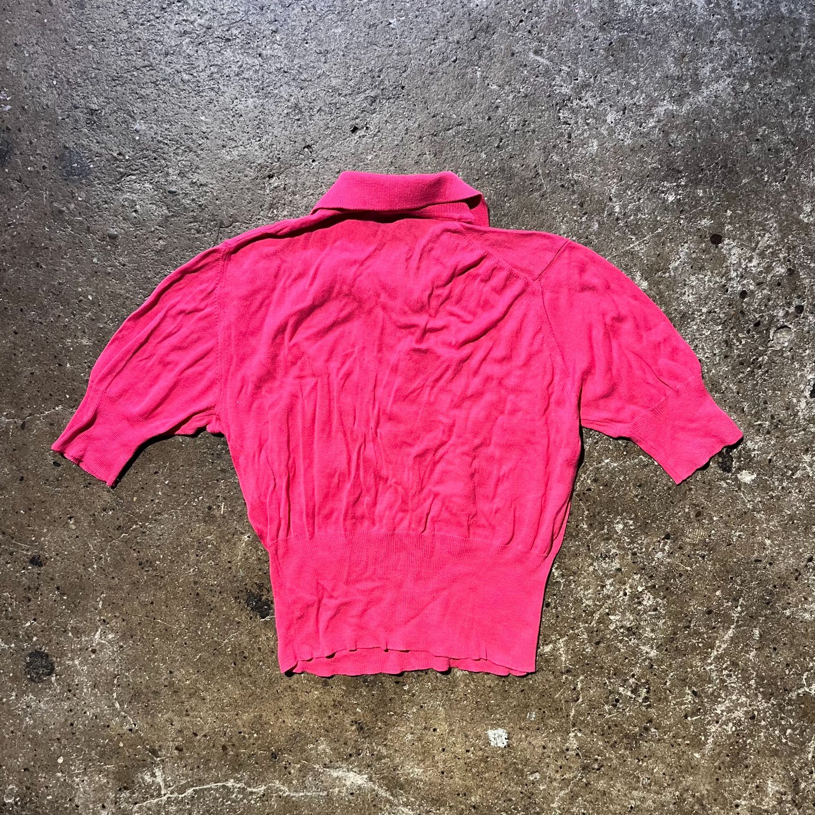 【超特価sale開催！】 Vivienne Westwood RED LABEL 90s ポロシャツ ニットポロ オーブ刺繍 ヴィヴィアンウエストウッドレッドレーベル 1990s イタリア製