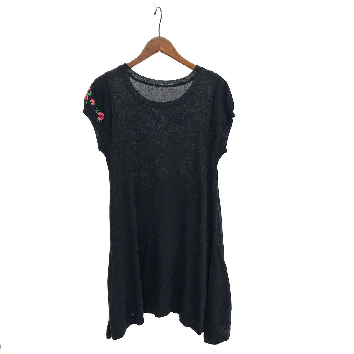 mina perhonen ミナペルホネン 半袖 総柄 ワンピース サイズ:38 マルチ