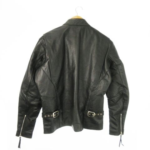 フリーダム Freedom ライダースジャケット シングル レザー 水牛革