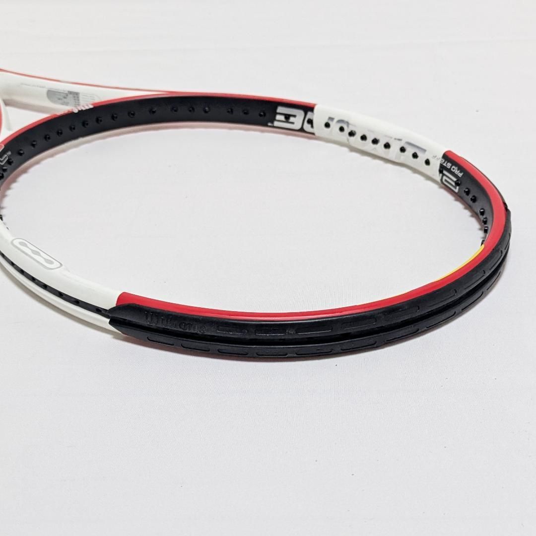 Wilson nCODE SIX-ONE 95 ウィルソン ラケット 白/赤＃3 Wilson