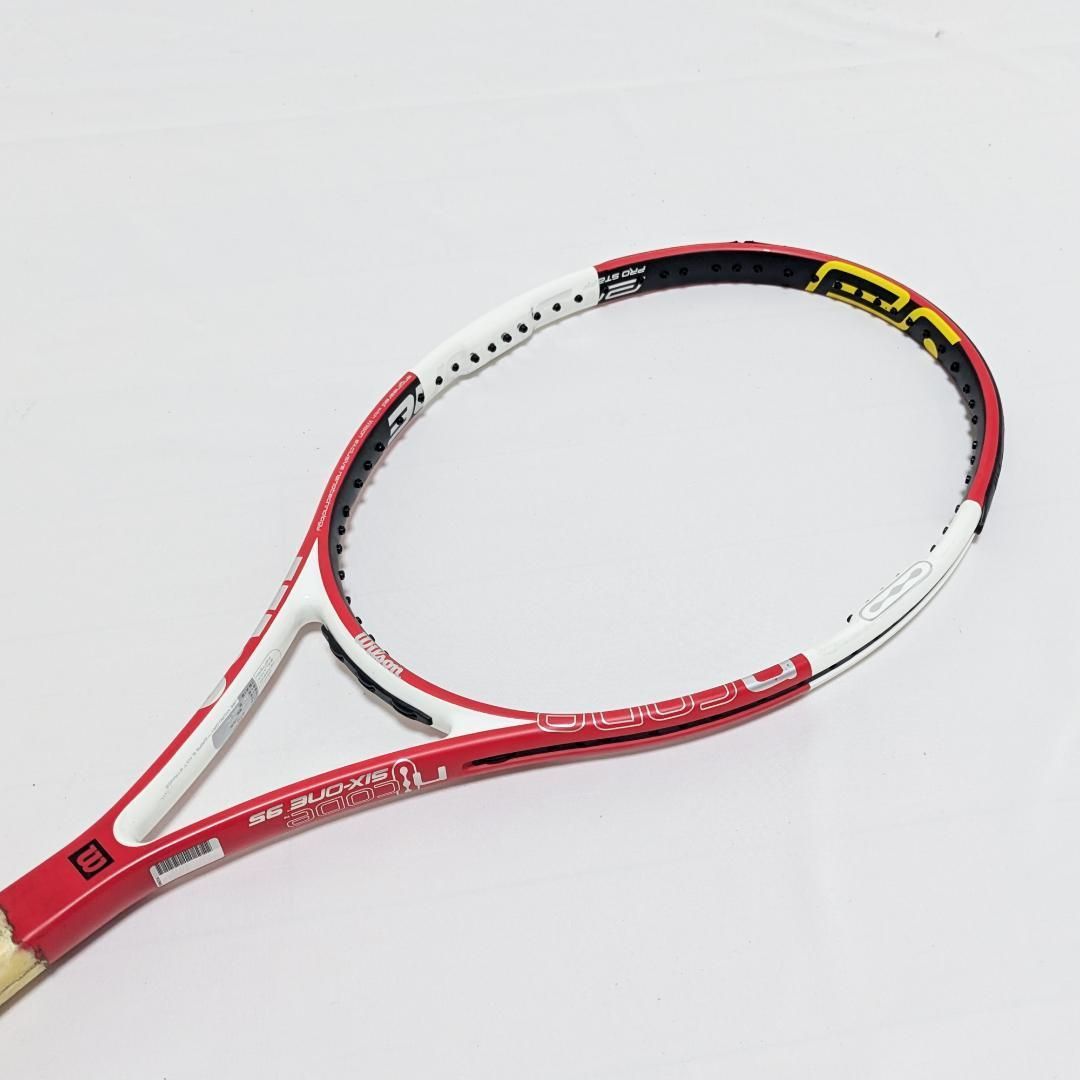 Wilson nCode SIX-ONE 95】グリップ3 硬式テニスラケット Wilson Ncode