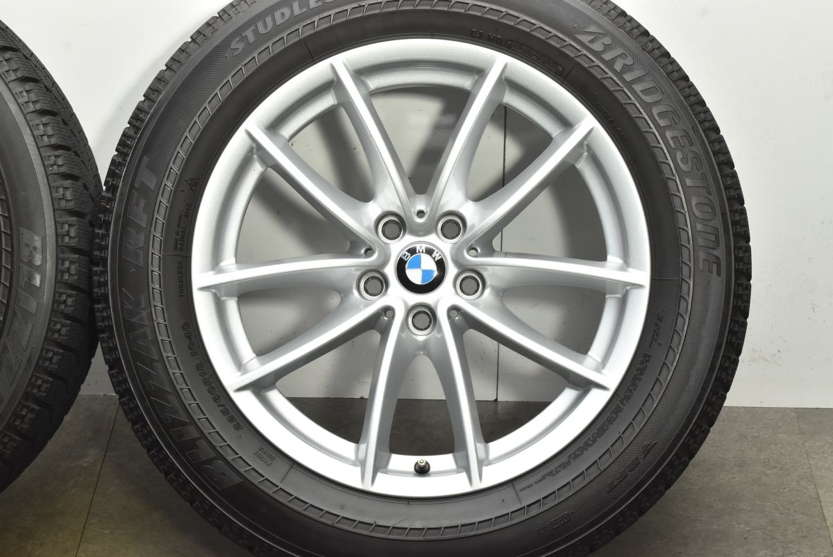 美品】BMW G01 X3 純正 18in 7J +22 PCD112 ブリヂストン ブリザック 