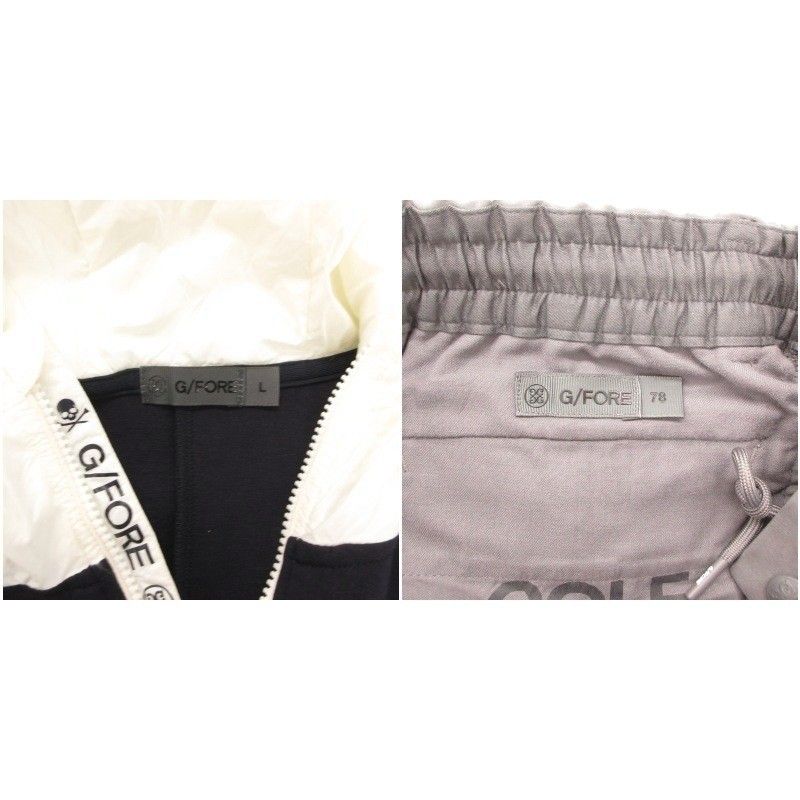 ジーフォア G/FORE セットアップ パーカー フーディー プル