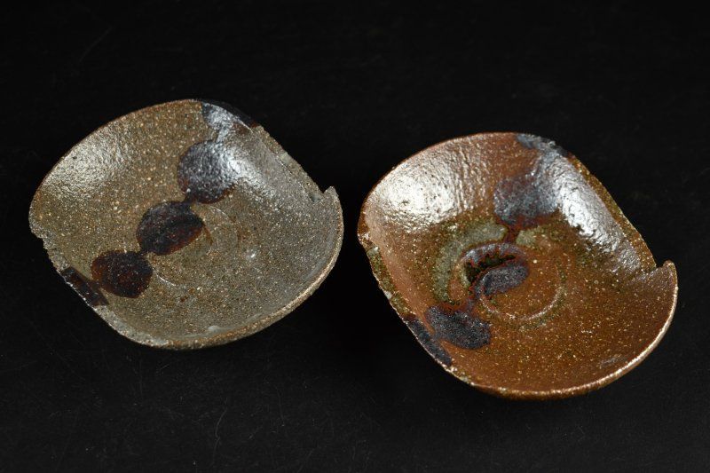 蔵A5637】永楽善五郎 団子皿 六客 時代 - メルカリ