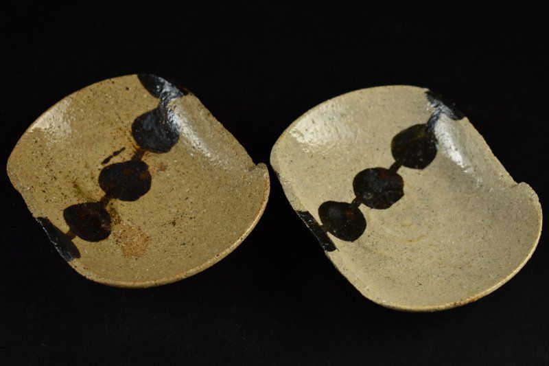 蔵A5637】永楽善五郎 団子皿 六客 時代 - メルカリ