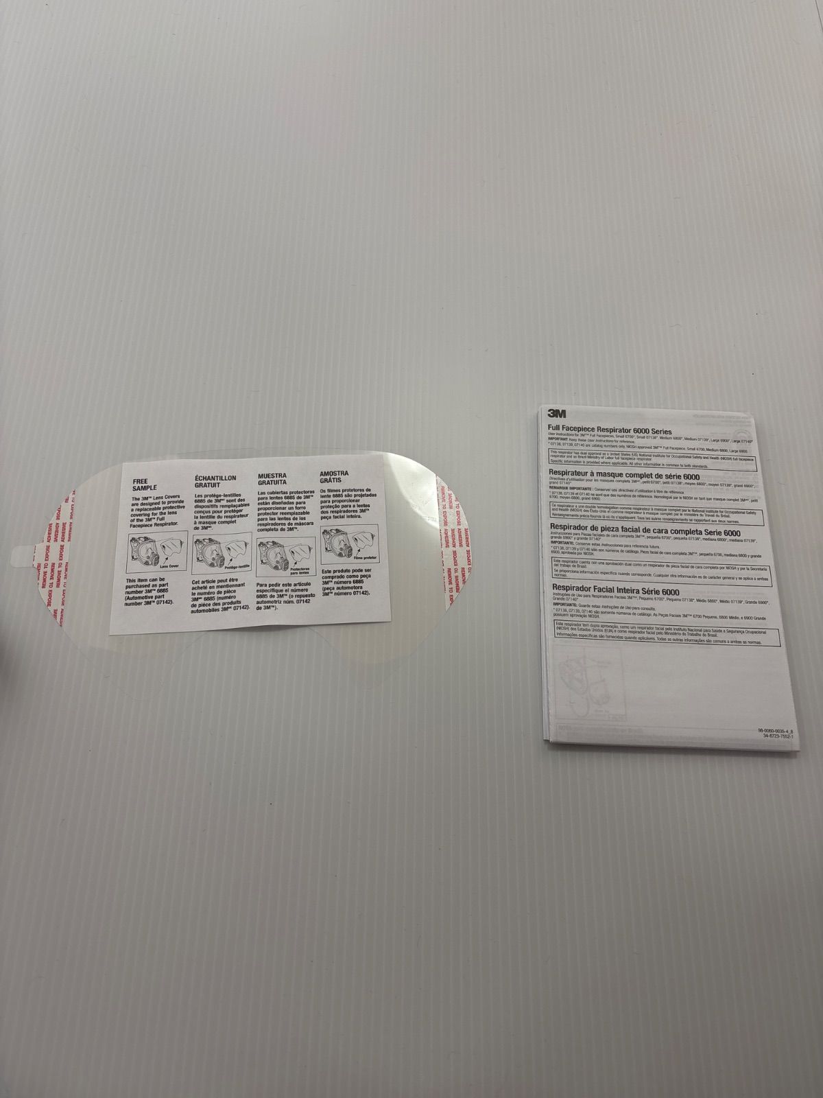 未使用 米軍放出品 3M 6800 FULL FACEPIECE MEDIUM 送料無料 A33