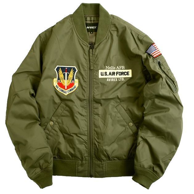 AVIREX アヴィレックス UTILITY MA-1 THUNDERBIRDS 9th AIR FORCE 