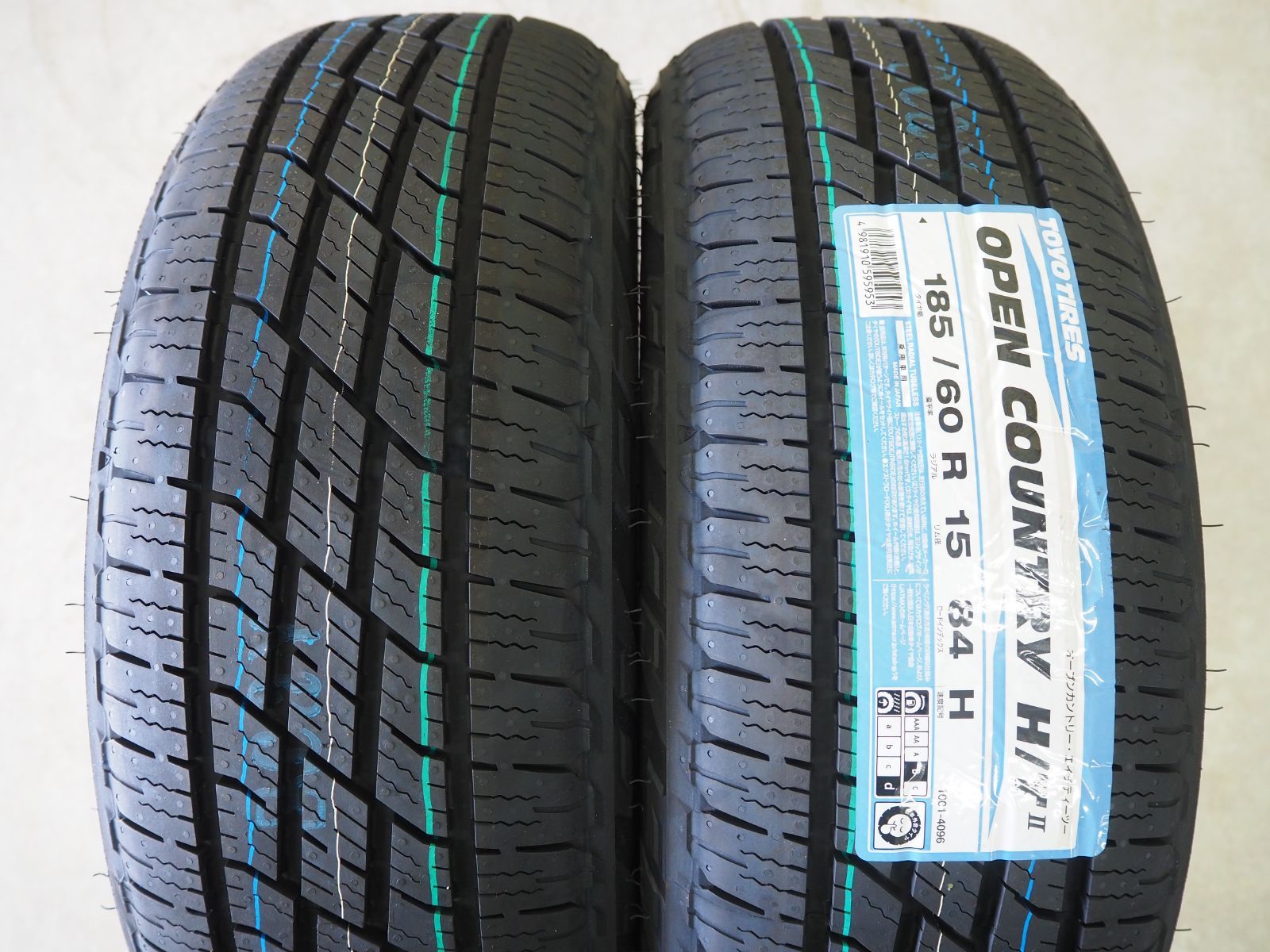 TOYO オープンカントリー H TⅡ 185 60 R 15 アクア シエンタ ポルテ スペイド フィット シャトル