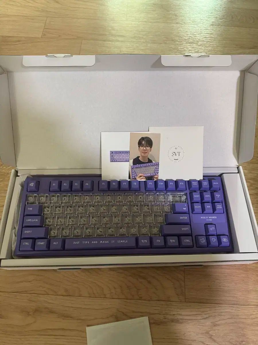 SEVENTEEN セブンティーン セブチ ウォヌ WONWOO キーボード