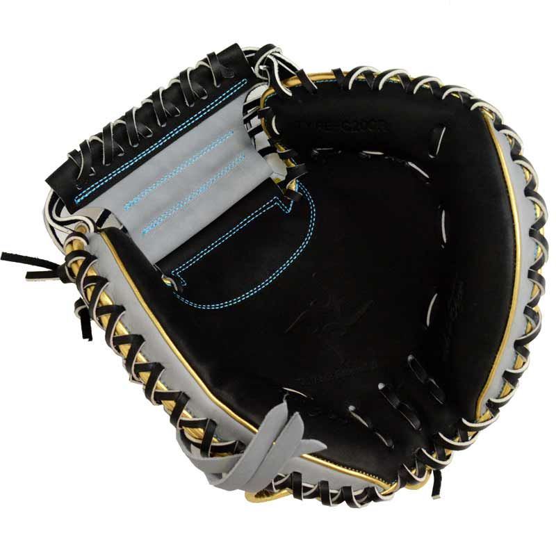 カナメ KANAME 軟式用グラブ TYPE-C 200 キャッチャーミット グラブ袋付き 野球 軟式 グラブ グローブ 捕手用 25 AW R BLK GRY