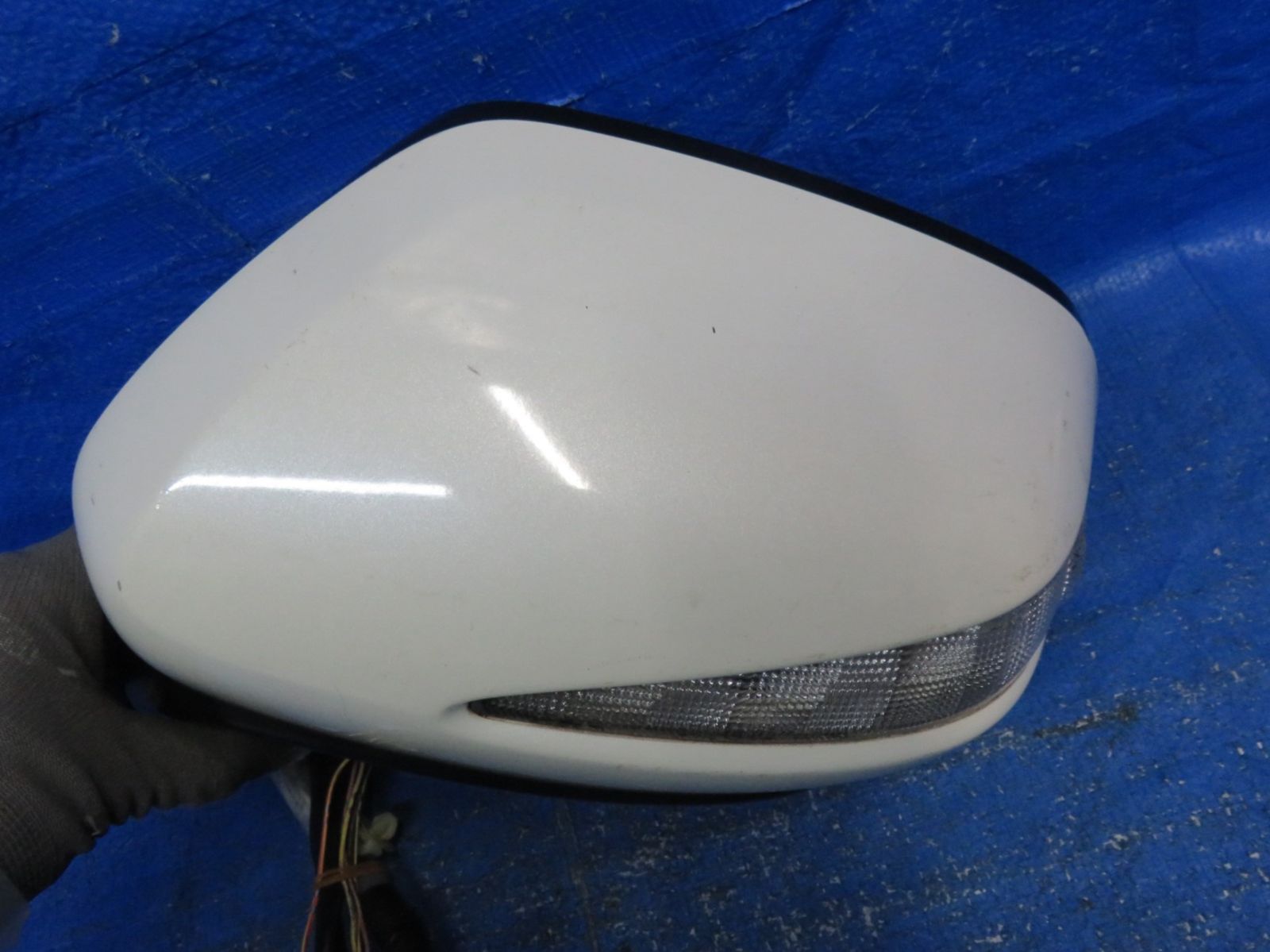 LA7377* 動作OK ホンダ オデッセイ RB3 (左) ドアミラー 助手席 割引