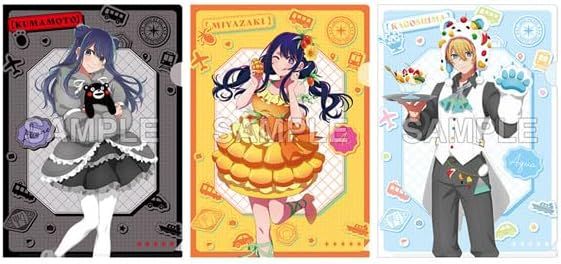 新品】 【推しの子】『【47都道府県の子】』クリアファイルセット 黒川