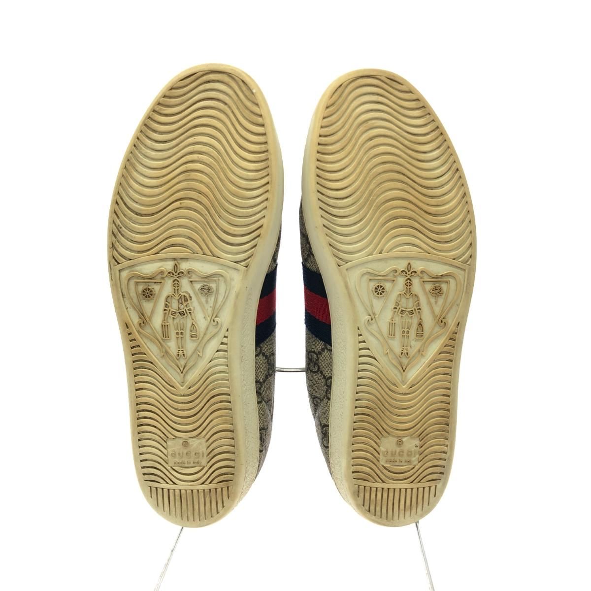 GUCCI グッチ スニーカー 表記サイズ:38.5 GGスプリーム ベージュ 