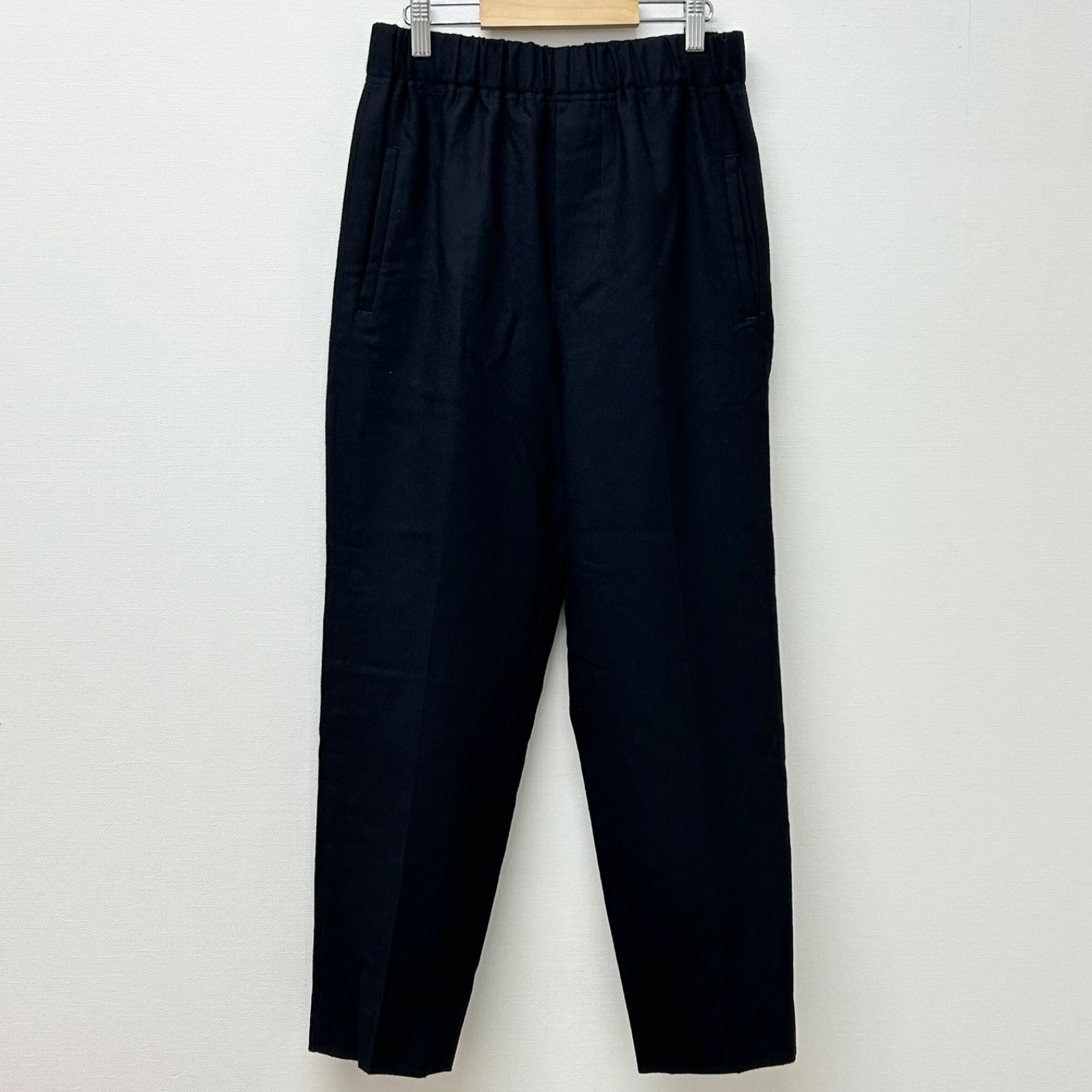 JOHN SMEDLEY ジョンスメドレー ウールパンツ ブラック