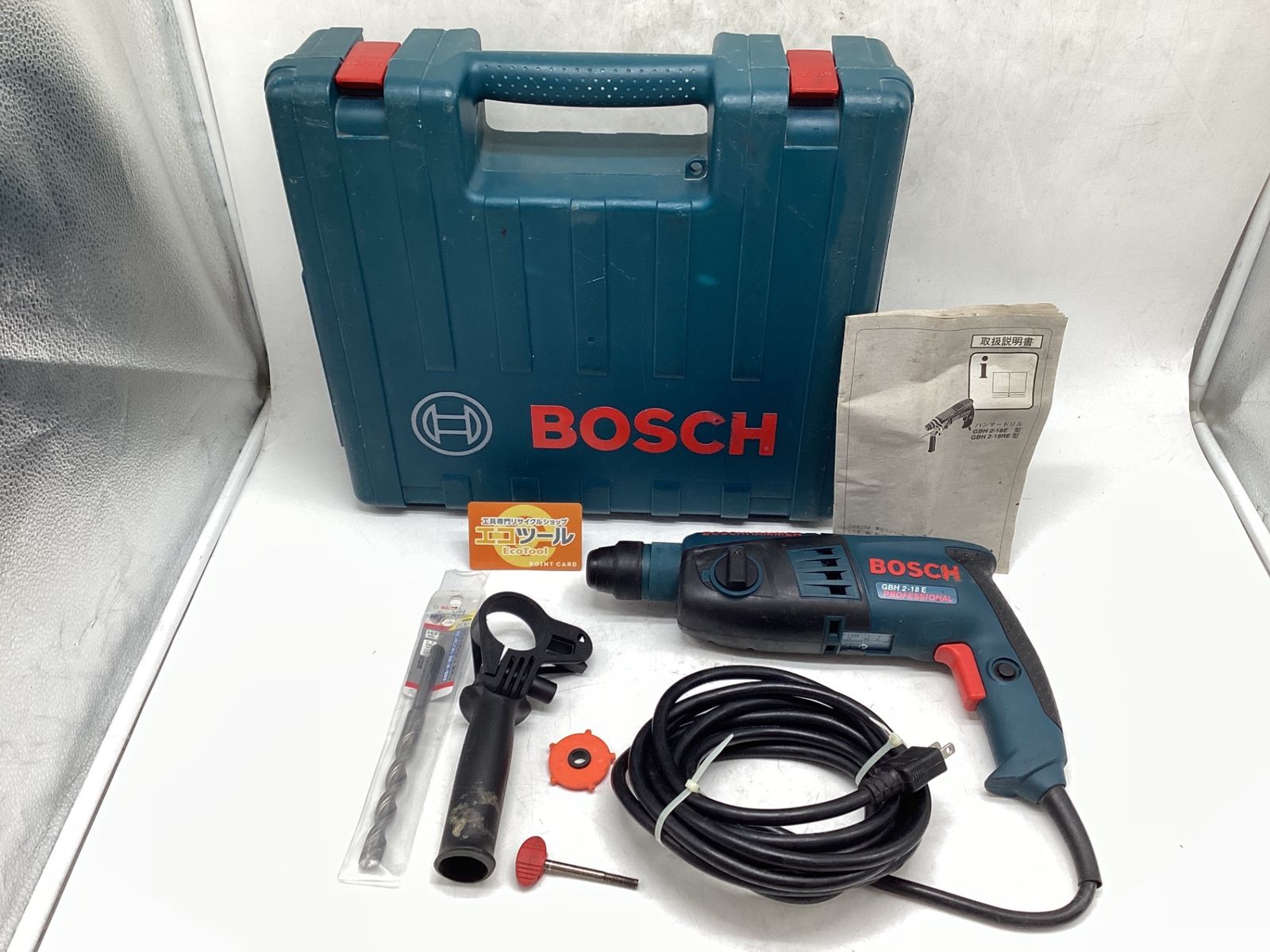中古品】☆BOSCH/ボッシュ 18mmハンマードリル GBH2-18E [ITZLF0LBM774 