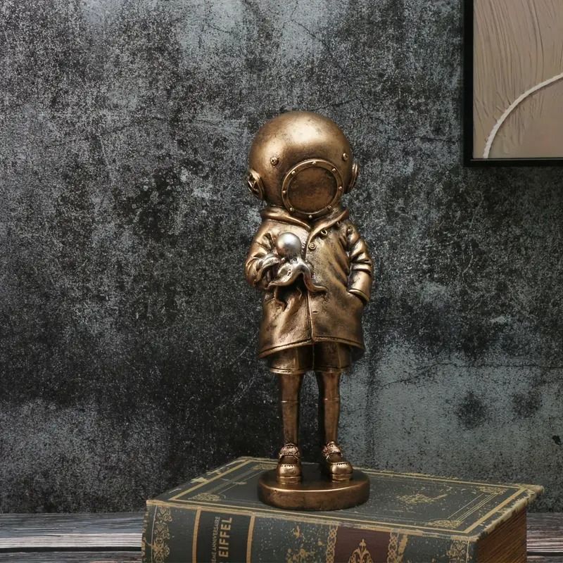 人形 神像 銅製 ブロンズ像 置物 インテリア 工芸品 美術品 A1291