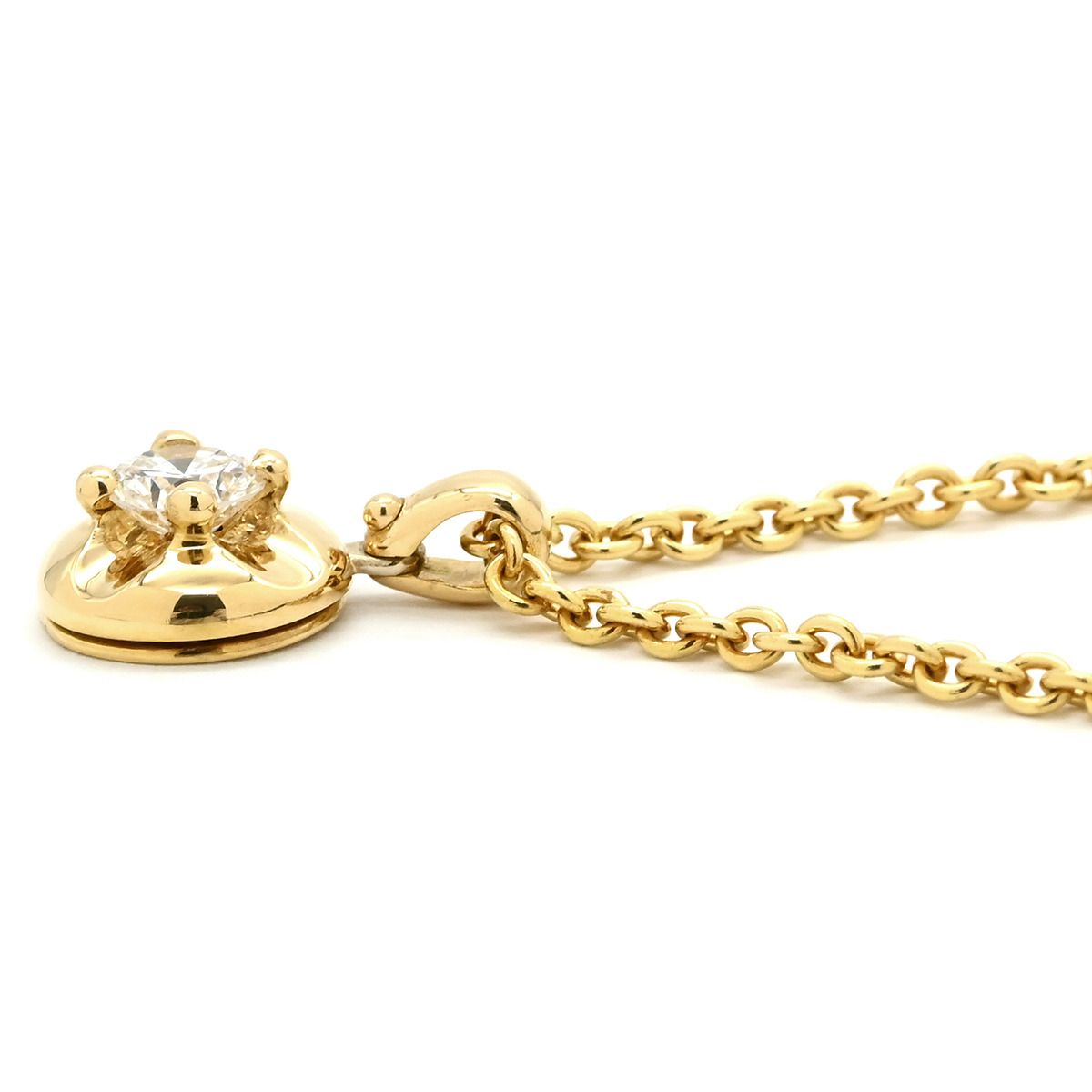 ブルガリ BVLGARI ネックレス コロナネックレス K18YG ダイヤモンド 