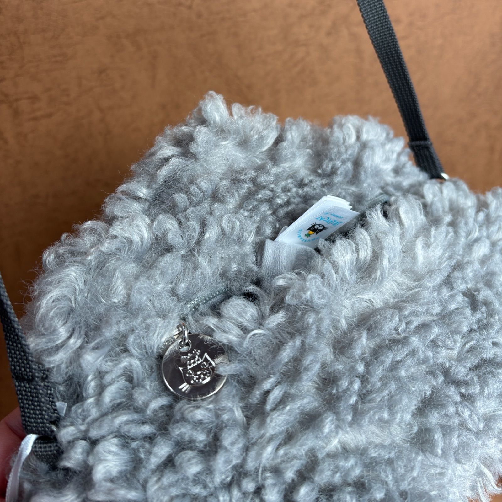 新品 ジェリーキャット 曇り雲 雲 ぬいぐるみ ポシェット バッグ