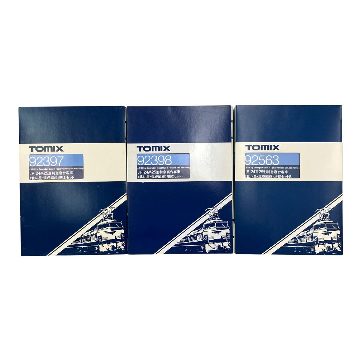 希少MilanoCollection2013 TOMIX 92397 92398 92563 JR 24系25形 特急寝台客車 (北斗星・混成編成