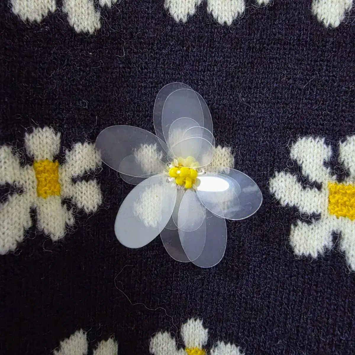 RENEEVON デイジー 花 ニット