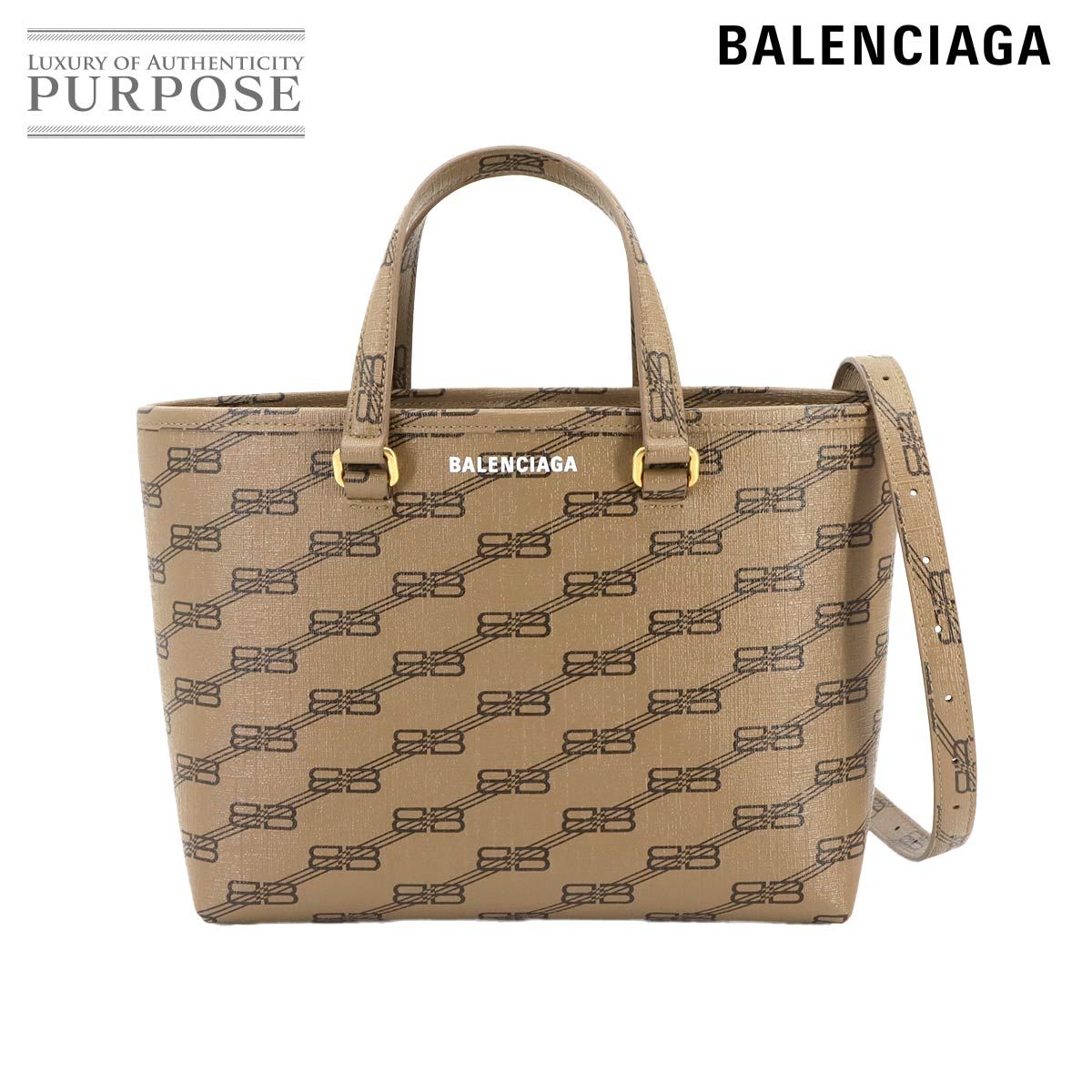 未使用 展示品 バレンシアガ BALENCIAGA BBモノグラム 2way 未使用 展示品 バレンシアガ BALENCIAGA BBモノグラム 2way