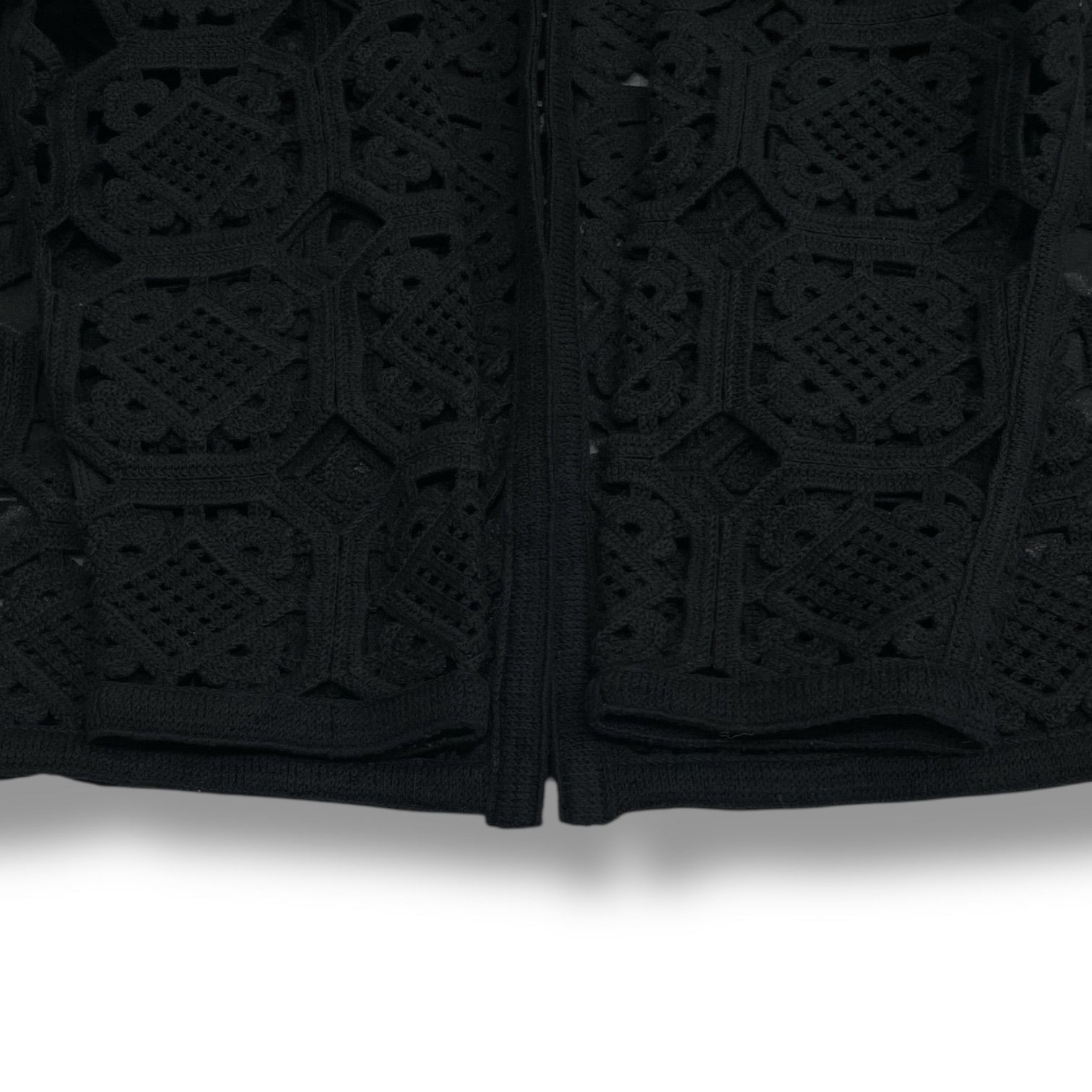 Ballsey ボールジィ スクエアモチーフエンブロイダリー ノーカラー