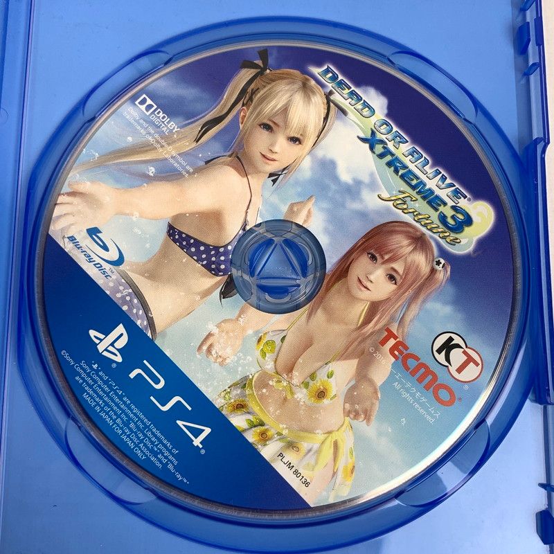 PS4 DEAD OR ALIVE Xtreme3 Fortune(ソフトなし) デッド オア アライブ
