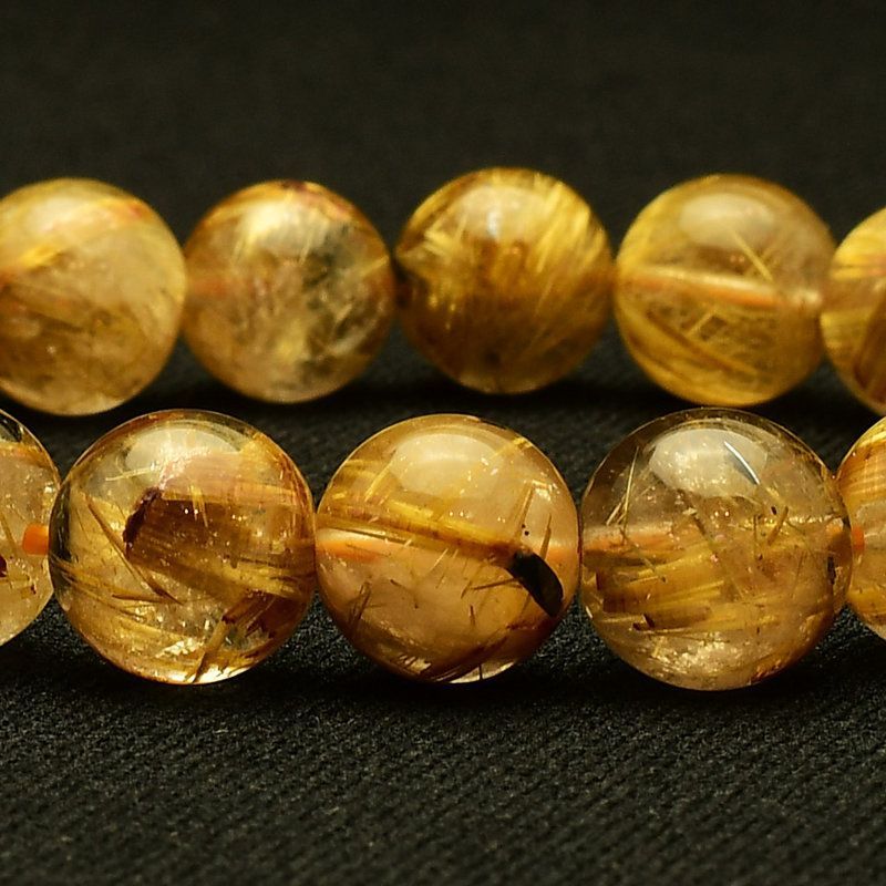 【極上の煌めき】ゴールドルチルクォーツ- 太陽を宿した奇跡の一粒16cm 7mm 輝きの中に奇跡が光る逸品】ゴールドルチルクォーツ タイチンルチル