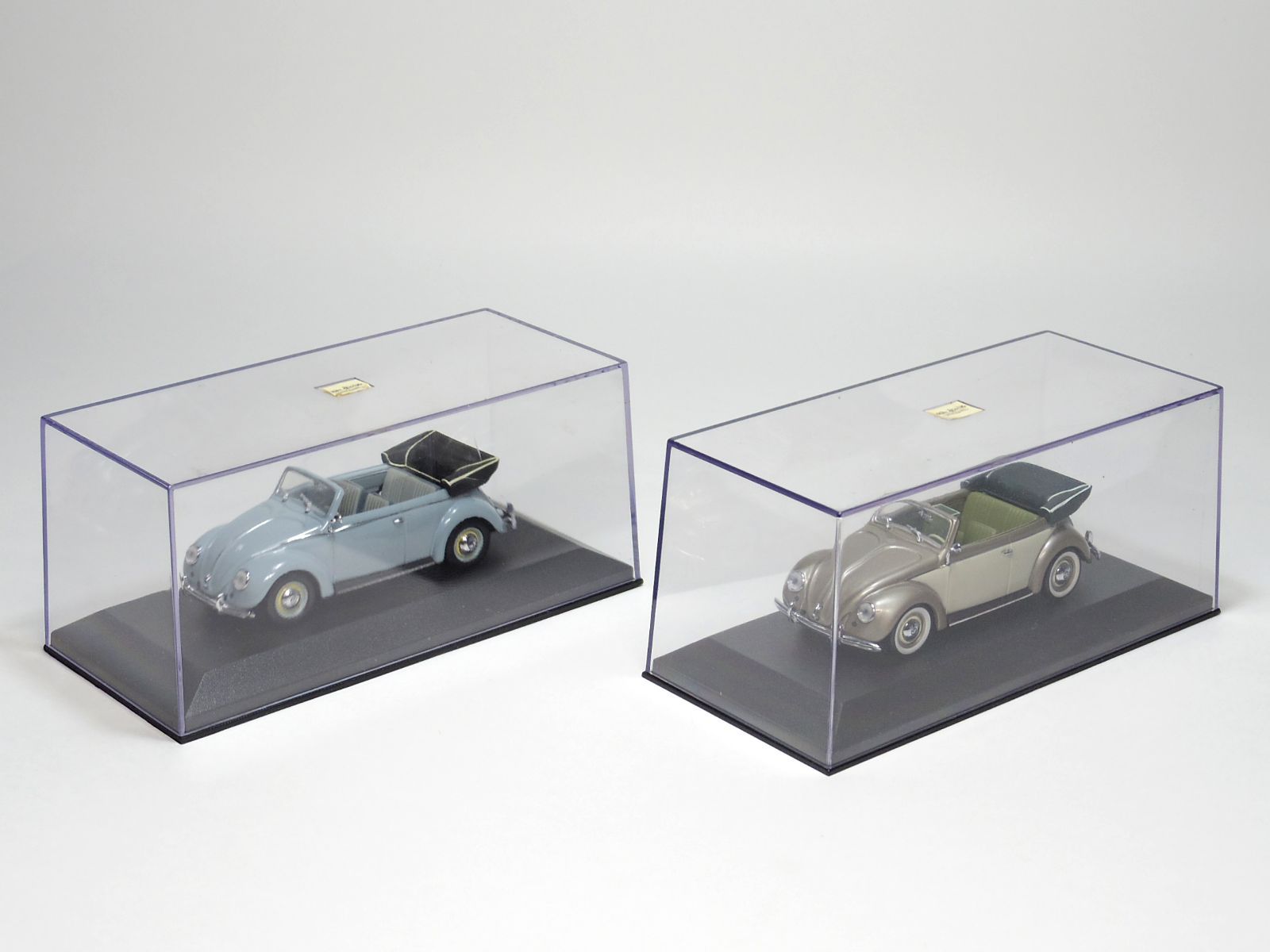 MINICHAMPS ミニチャンプス 1 43 VW フォルクスワーゲン 1200 Cabriolet 1951-1952 VW Kafer Ovalfenster 1953-1957 VW Bus Sanba ケース付き ミニカー 4台セット