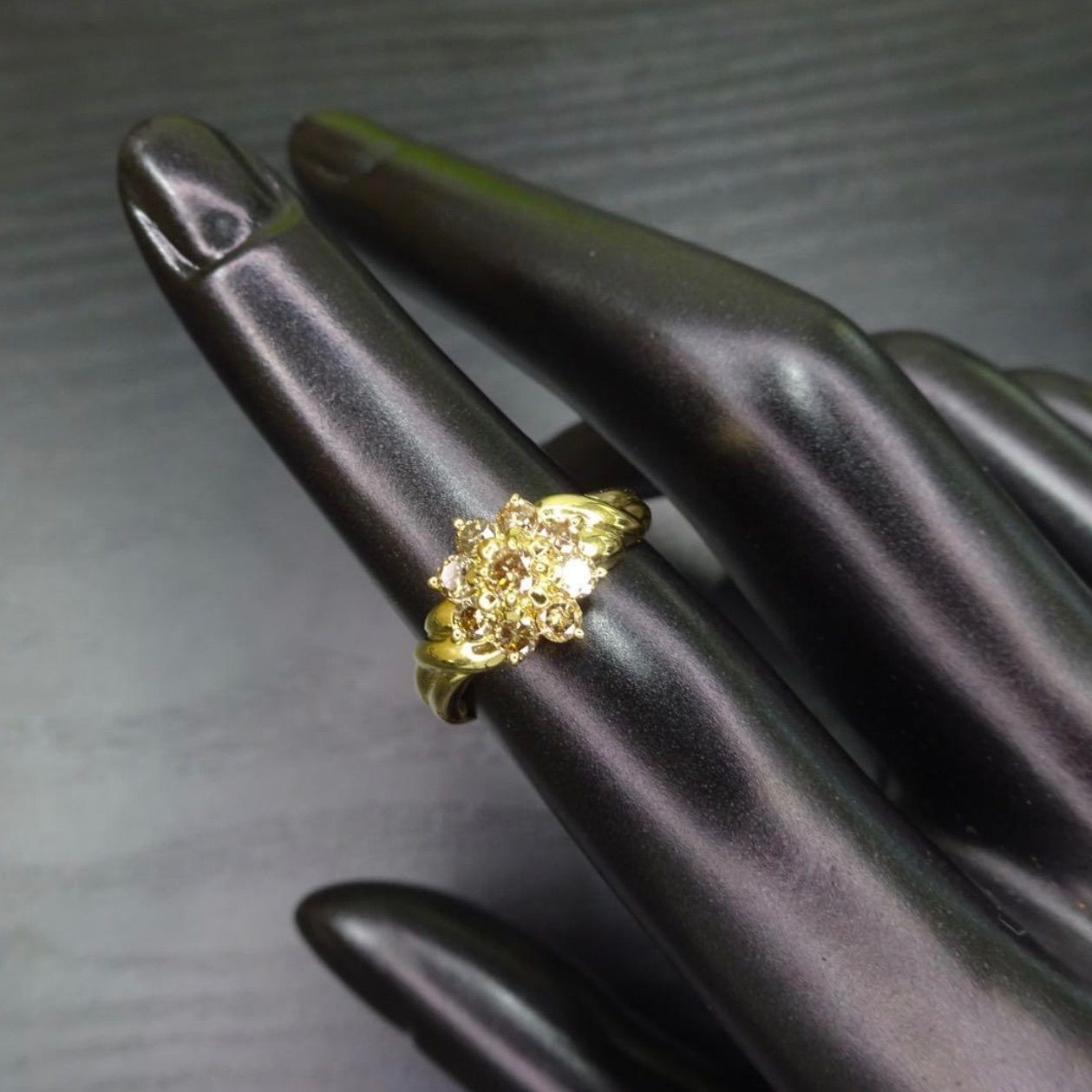 ジュエリーマキ k18 指輪 リング JEWELRY MAKI ジュエリーマキ リング K18 イエローゴールド