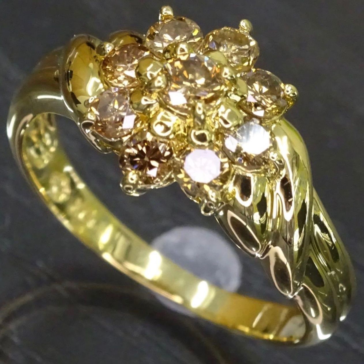 K18 ジュエリーマキ トップ サファイア付 18金 750 イエローゴールド K18 ジュエリーマキ トップ サファイア付 18金 750 イエローゴールド