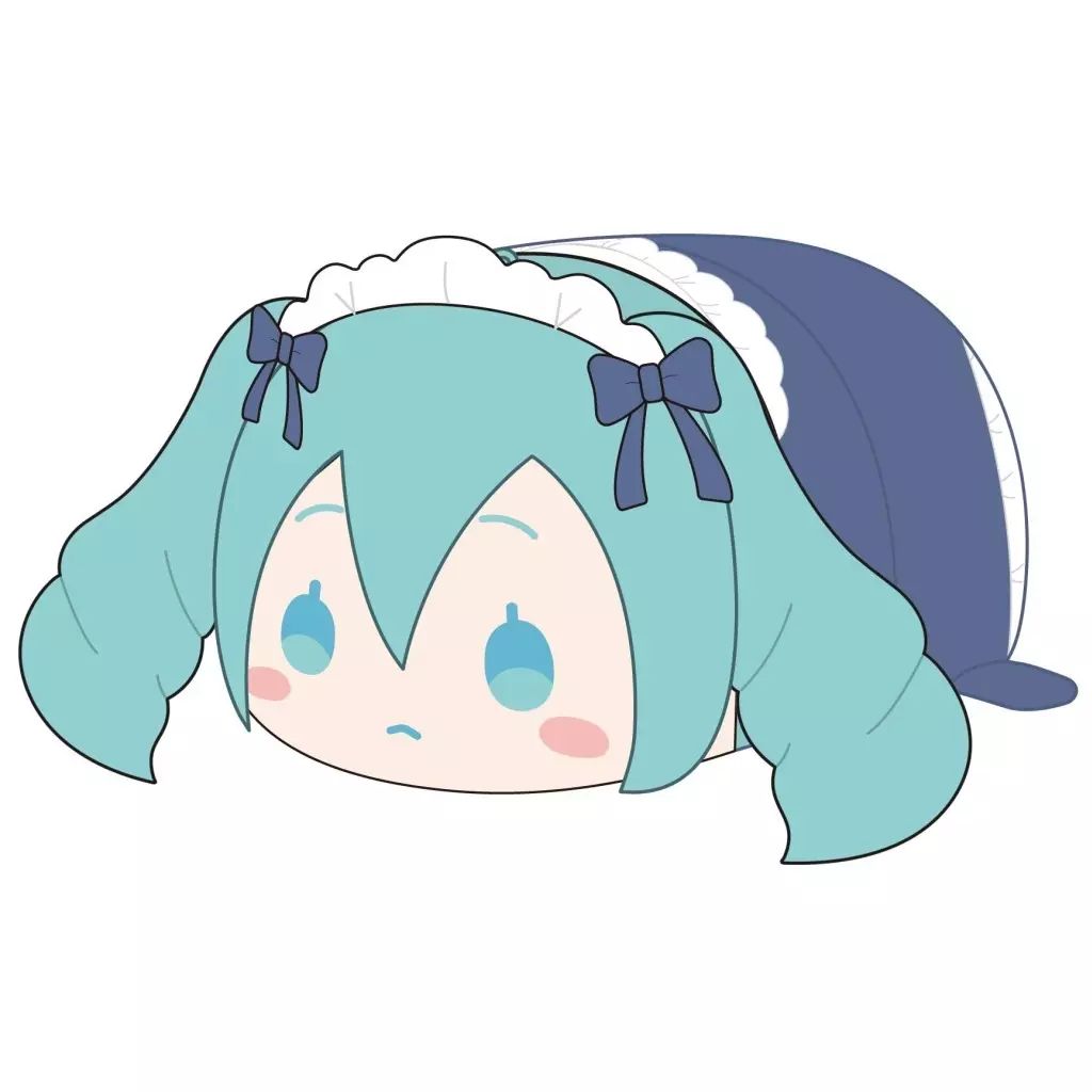 中古】ぬいぐるみ 初音ミク(ロリータ) ぽてコロマスコットMsize3