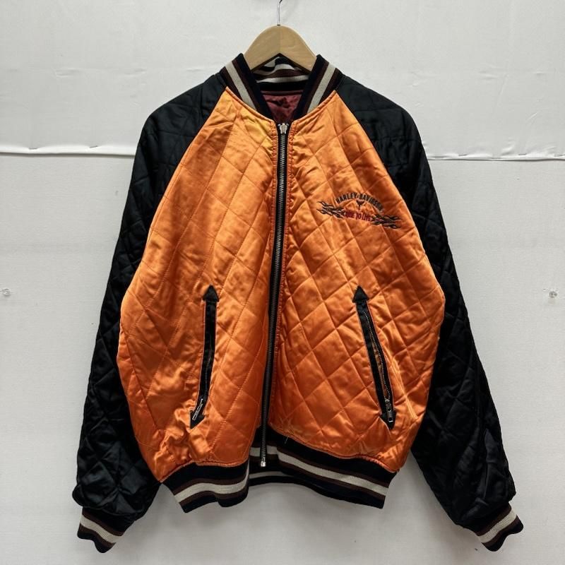 珍しい リバーシブル Harley-Davidson 純正 ブルゾン 珍しい リバーシブル Harley-Davidson 純正 ブルゾン 珍しい
