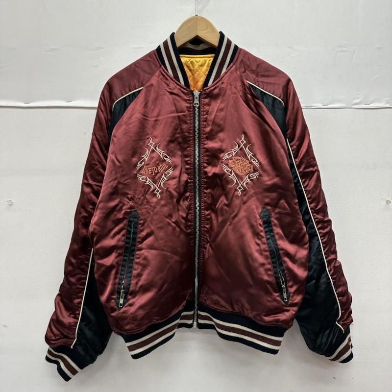 珍しい リバーシブル Harley-Davidson 純正 ブルゾン Harley-Davidson ハーレーダビッドソン ジャケット、上着