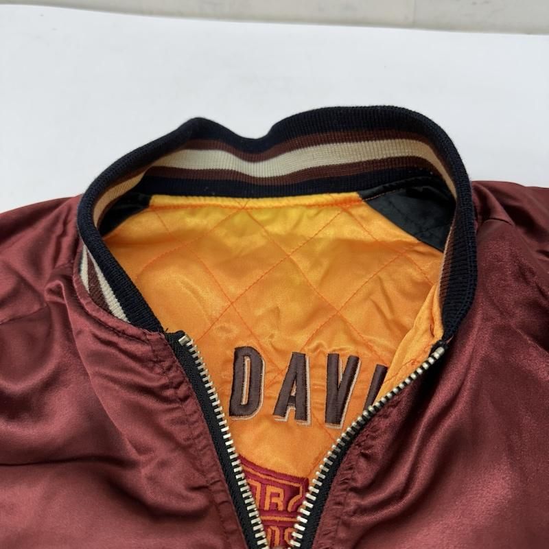 珍しい リバーシブル Harley-Davidson 純正 ブルゾン Harley-Davidson ハーレーダビッドソン ジャケット、上着