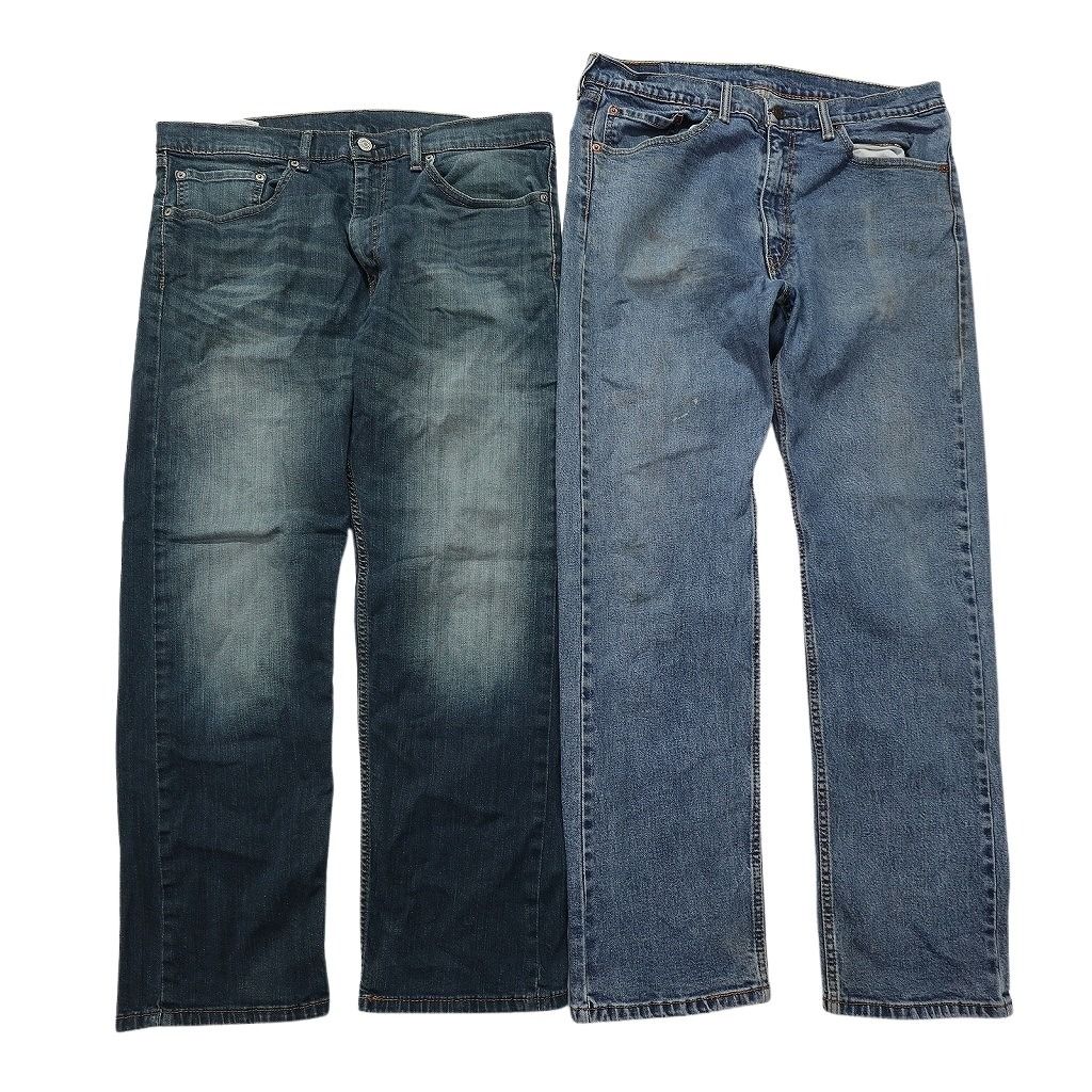  古着卸 リーバイス 505 デニム パンツ セット メンズ 35 36 縦落ち インディゴブルー 古着 NC 4805 その他 メンズ