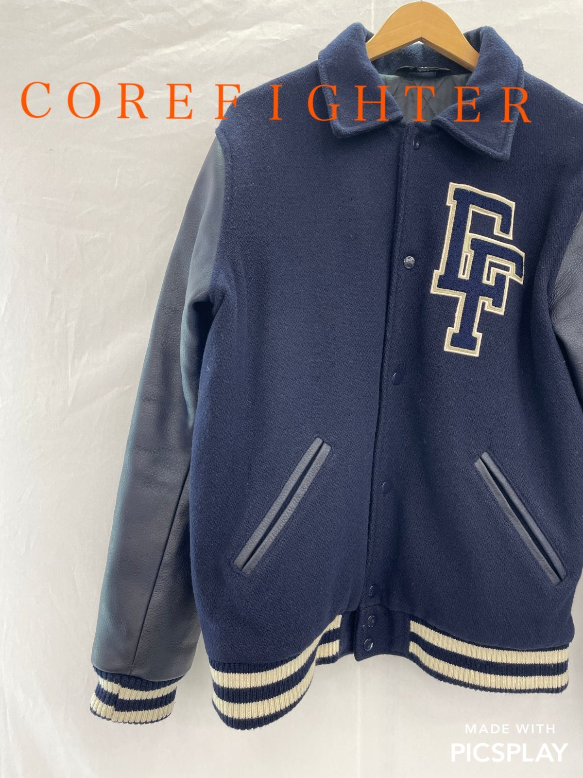 COEFIGHTER スタジャン バーシティジャケット