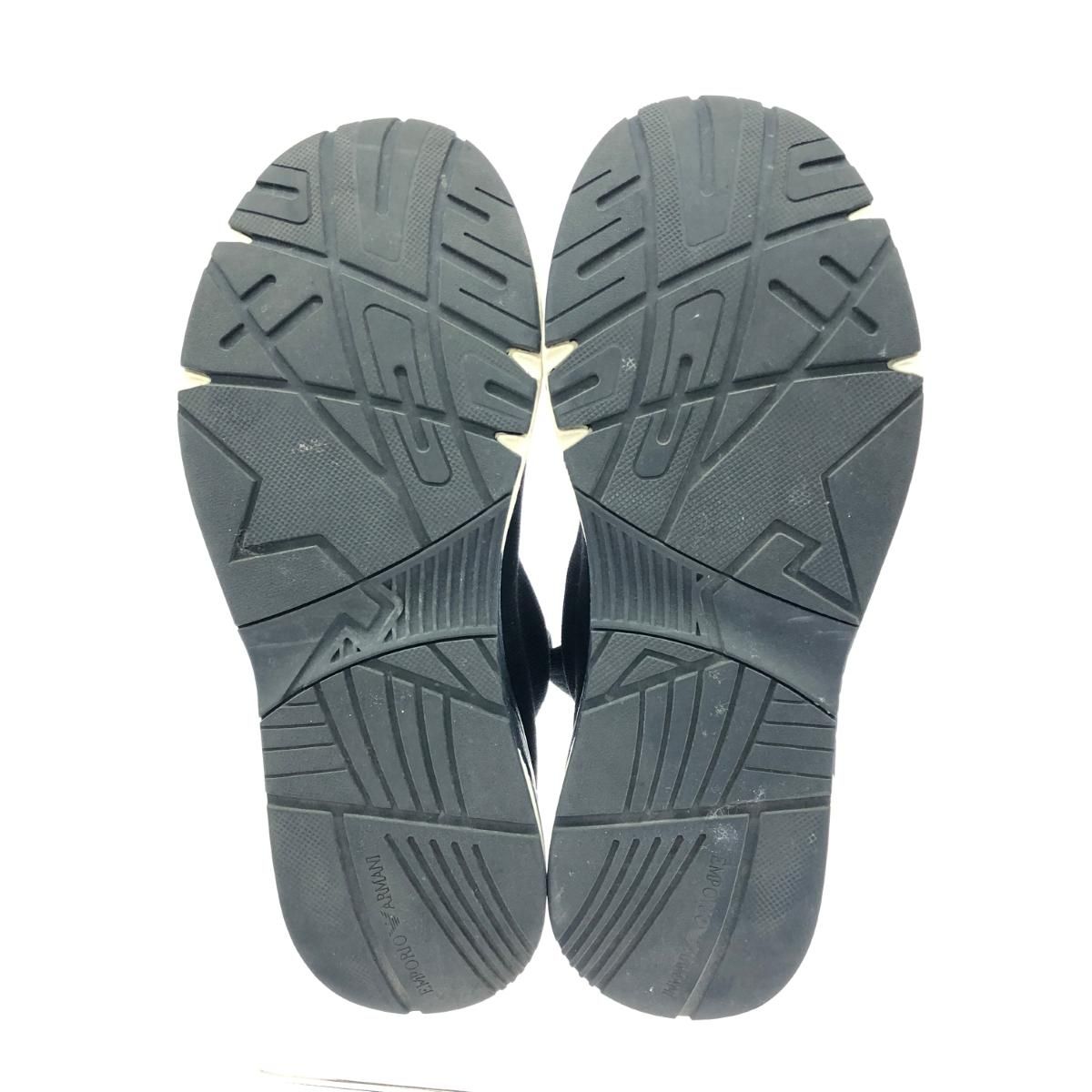 EMPORIO ARMANI エンポリオアルマーニ ニットスニーカー 表記サイズ