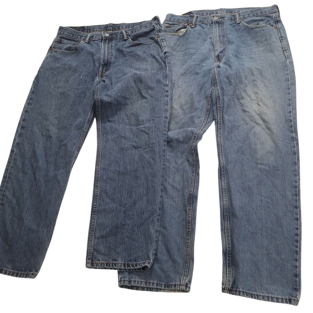 古着卸 リーバイス 550 デニム パンツ セット メンズ 36 テーパード フェード アメカジ 古着 NC 4874 その他 メンズ