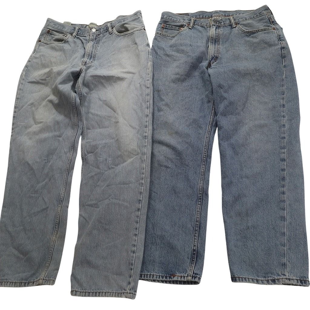 古着卸 リーバイス 550 デニム パンツ セット メンズ 36 テーパード アメカジ インディゴブルー 古着 NC 4873