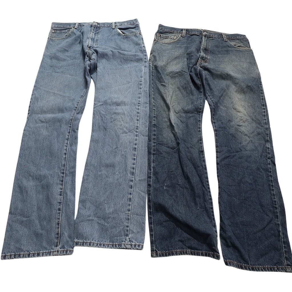  古着卸 リーバイス 517 デニム パンツ セット メンズ 31 34 36 38 ブーツカット ブラックデニム 古着 NC 4894 その他 メンズ