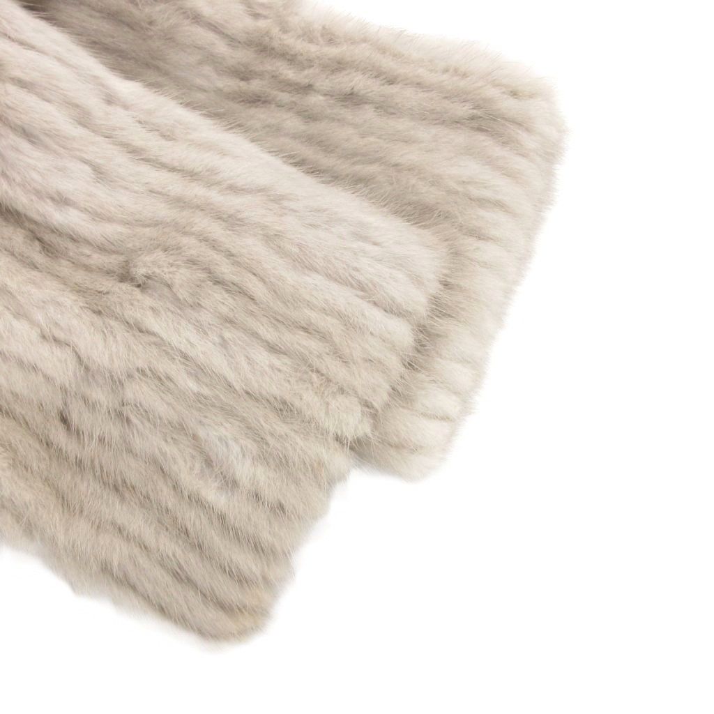 極美品　ミンク毛皮　リアルファーコート　ストライプ柄 楽天市場】【30%OFFクーポン!】ミンク コート シルバーフォックス